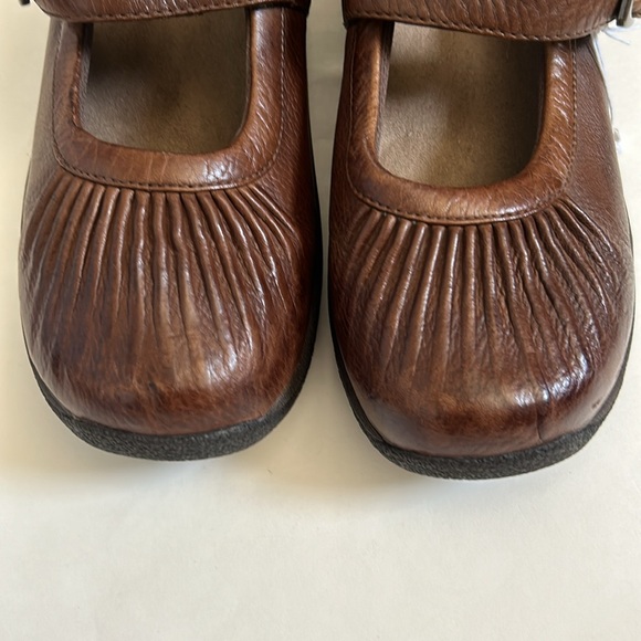 DANSKO Kitty Mary Janes Brown Clogs Leather sz EU41 = US 10.5/11 - Picture 4 of 16